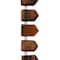 Brown Faceted Tiger's Eye Arrow Semi-Precious Beads by Bead Landing™, 18mm